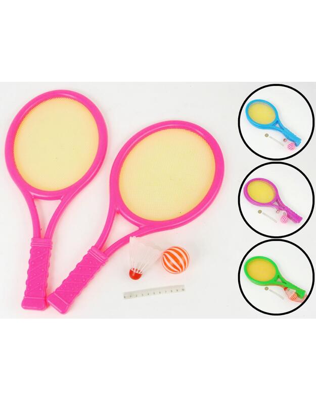 Paplūdimio badmintono rinkinys (musė + kamuoliukas)